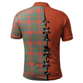 MacKintosh Ancient Tartan Polo Shirt - Lion Rampant And Celtic Thistle Style